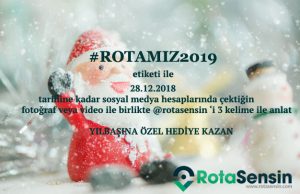 Yeni Yıla Ödüllü Yarışma ile Merhaba #Rotamız2019